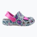 Дитячі босоніжки Coqui Little Frog mid.grey/fuchsia love/amulet 9