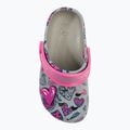 Дитячі босоніжки Coqui Little Frog mid.grey/fuchsia love/amulet 7