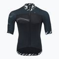 Велофутболка чоловіча SILVINI Stelvio чорно-біла 3120-MD1604/8012