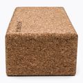 Блок для йоги JadeYoga Cork Block Small світло-коричневий CYBS 2