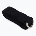 Ремінь для йоги JadeYoga Strap 8' чорний YSB8