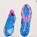 Футбольні бутси чоловічі PUMA King Ultimate Energy Fg/Ag ultra blue/luminous pink/luminous blue 14