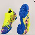 Футбольні бутси дитячі PUMA Future Match Energy It + Mid Jr ultra blue/yellow alert/luminous pink 17