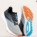 Кросівки для бігу чоловічі Brooks Launch 10 black/atomic blue/scarlet ibis 12