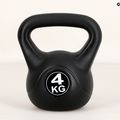 Гиря 4 кг Pure2Improve чорна P2I202080 3