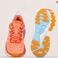 Жіночі бігові кросівки HOKA Gaviota 4 shell coral/peach parfait 13