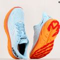 Жіночі бігові кросівки HOKA Clifton 8 Wide літня пісня/крижаний потік 11