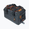 Сумка велосипедна на багажник Basil Miles Tarpaulin MIK 7 л black/orange