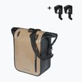 Сумка велосипедна Basil Rivo M Single Bag MIK Hooks 12-15 л sand/black 2