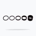 Підкладки під кермо PRO Alu 2/5/10/20 mm / 1-1/8" black