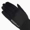 Рукавички велосипедні жіночі Rogelli Laval Mid Season LW Windproof black 4
