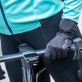 Рукавички велосипедні жіночі Rogelli Laval Mid Season LW Windproof black 11