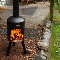  Камін садовий BonFeu Bonbini black 8