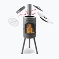  Камін садовий BonFeu BonGiano SP black 5