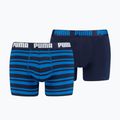 Боксерки чоловічі PUMA Heritage Stripe 2szt blue