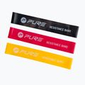 Набір стрічок для тренування Pure2Improve Mini Bands 3 шт. кольоровий 2155 2