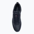 Кросівки чоловічі Tommy Hilfiger Iconic Leather Suede Mix Runner midnight 5