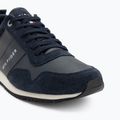 Кросівки чоловічі Tommy Hilfiger Iconic Leather Suede Mix Runner midnight 7