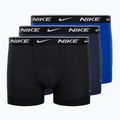 Боксери чоловічі Nike Everyday Cotton Stretch Trunk 3Pk UB1 obsidian / game royal / black