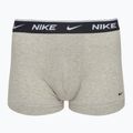 Чоловічі труси-боксери Nike Everyday Cotton Stretch Trunk 3 пари білий/сірий верес/чорний 3