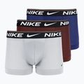 Чоловічі боксерські шорти Nike Dri-FIT Ultra Comfort Trunk 3 пари сірий/помаранчевий