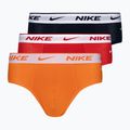 Чоловічі труси Nike Everyday Cotton Stretch Brief 3 пари сині/червоні/помаранчеві