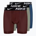 Чоловічі труси-боксери Nike Dri-Fit Essential Micro Boxer Brief 3 пари сірий/синій/темно-червоний