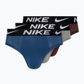 Чоловічі труси-боксери Nike Essential Micro Boxer Brief 3 пари сірий/синій/темно-червоний
