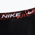 Чоловічі труси-боксери Nike Everyday Cotton Stretch Trunk 3 пари чорний/червоний/синій акваріум/зелений стадіон 7