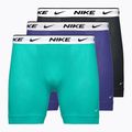 Чоловічі труси-боксери Nike Everyday Cotton Stretch 3 пари пильний кактус / темно-синій / темно-синій