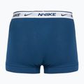 Труси чоловічі Nike Everyday Cotton Stretch Trunk 3 пари light armry blue/blue force/white waistband 3