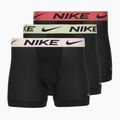 Труси чоловічі Nike Dri-Fit Essential Micro Boxer Brief 3 пари blk washed coral/olive aura/abrtract blue edge wb