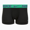 Труси чоловічі Nike Dri-Fit Essential Micro Trunk 3 пари black green shock/wild violet/black text wb 2