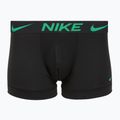 Труси чоловічі Nike Dri-Fit Essential Micro Trunk 3 пари black green shock/wild violet/black text wb 4
