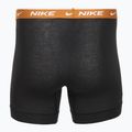 Труси чоловічі Nike Everyday Cotton Stretch 3 пари black light crimsn/desrt ochre/black waistband 5