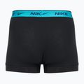 Труси чоловічі Nike Everyday Cotton Stretch Trunk 3 пари black light amry blue/dusty cactus/black waistband 2