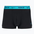 Труси чоловічі Nike Everyday Cotton Stretch Trunk 3 пари black light amry blue/dusty cactus/black waistband 4