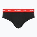 Труси чоловічі Nike Everyday Cotton Stretch Brief 3 пари black light crimson/desert ochre/black wb 2