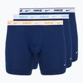 Боксерки чоловічі Nike Essential Cotton Stretch 3 pairs blue graphite