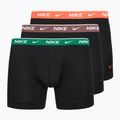 Боксерки чоловічі Nike Cotton Stretch Trunk 3 pairs drizzle