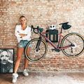 Вішак велосипедний настінний STASDOCK Bike Hanger happy black 5