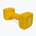 Гантель неопренова 5 кг Pure2Improve жовта P2I201430