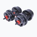 Гантелі з функцією штанги Pure2Improve Hybrid Dumbell/Barbell 20 кг чорно-червоні P2I202340 2