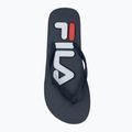 Жіночі шльопанці FILA Troy сукняні сині 5