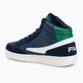 Дитячі кросівки FILA Crew Mid темно-сині/зелені 3