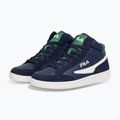 Дитячі кросівки FILA Crew Mid темно-сині/зелені 8