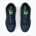 Дитячі кросівки FILA Crew Mid темно-сині/зелені 11