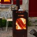  Камін садовий BonFeu BonCarré black 12