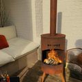  Камін садовий BonFeu BonTon corten 2