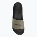 Шльопанці чоловічі Calvin Klein HM0HM01063 Chuncky Pool Slide Rub Smokey Olive/Black 5